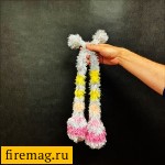 Пои "Пушистики" разноцветные