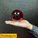 Акриловый шар 90 мм цветной