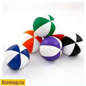 Мячи для жонглирования "Бинбег 6 панелей"