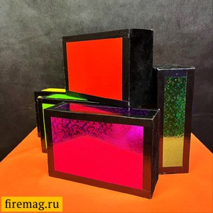 Сигарные коробочки цветные