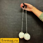 Пои "Манкифисты" - 4 витка, керамика