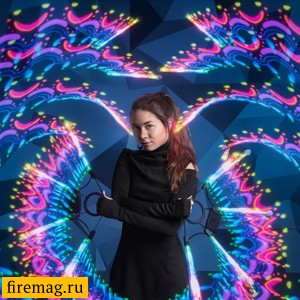 Пиксельные веера Neo Fans 80