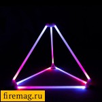 Светодиодный тетраэдр