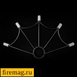 Веера - 5 лучей, керамика
